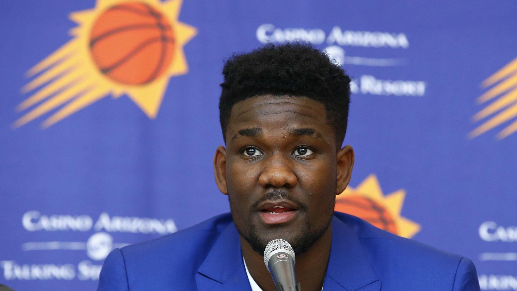 Suns welcome top pick Deandre Ayton, who's eager to start a legacy in Phoenix